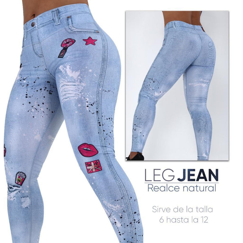 Leggings Jeans Push Up – Bumbumsport