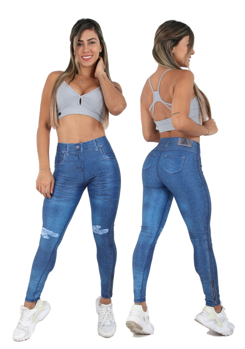 Sublime Jeggings Set - Blue Country Bumbum